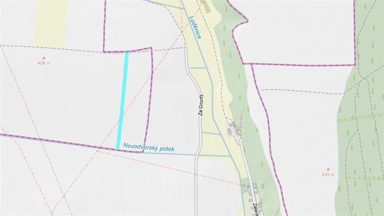 Dražba podílu id. 1/30 na pozemku v obci Mšecké Žehrovice, okres Rakovník