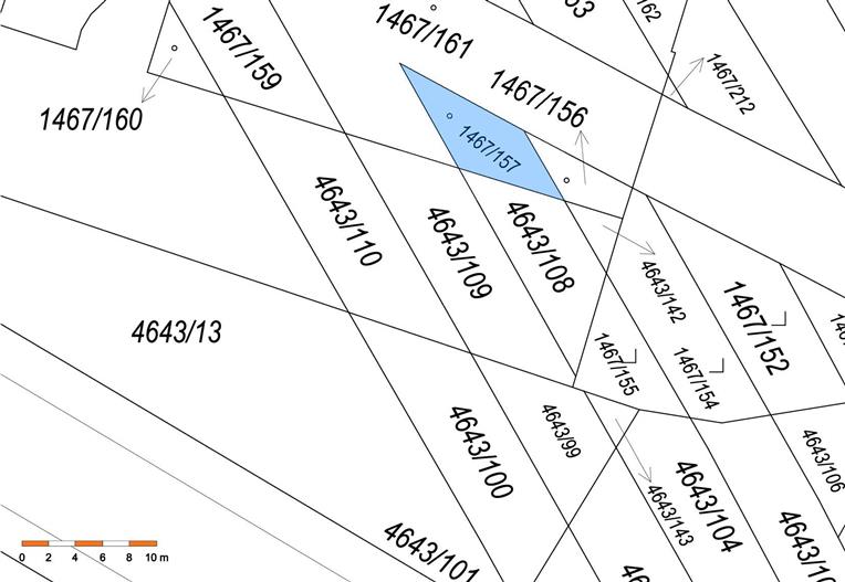 120 EX 20864/09-1246 podíl 1/3 pozemku ve Veselí nad Moravou, okres Hodonín