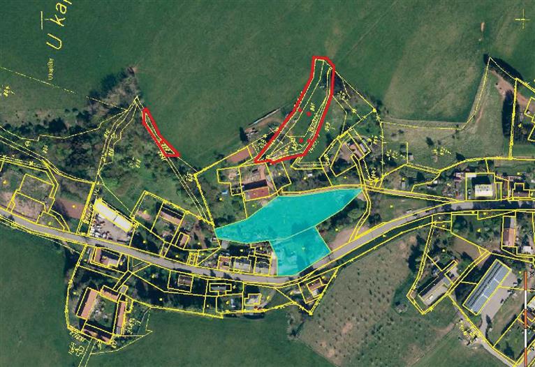 120 EX 5165/24-105 podíl 1/8 pozemků v obci Jetřichov, okres Náchod