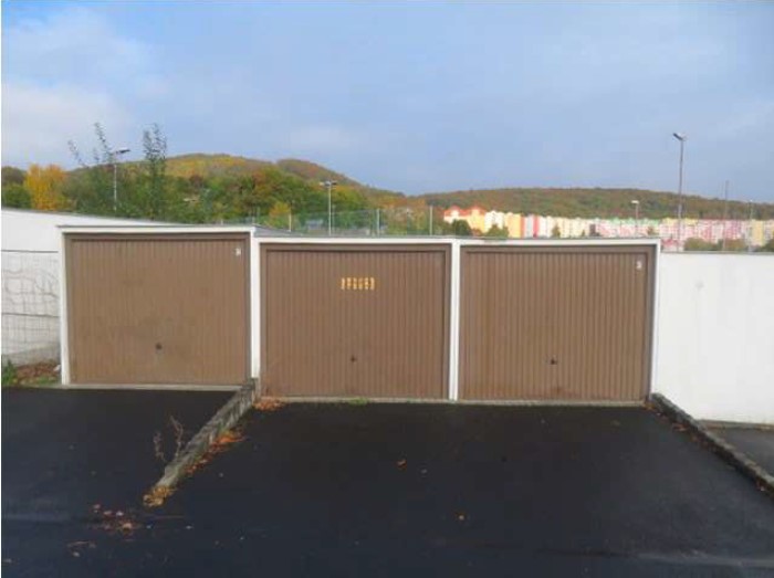 dražba garáže v obci Jirkov, okres Chomutov