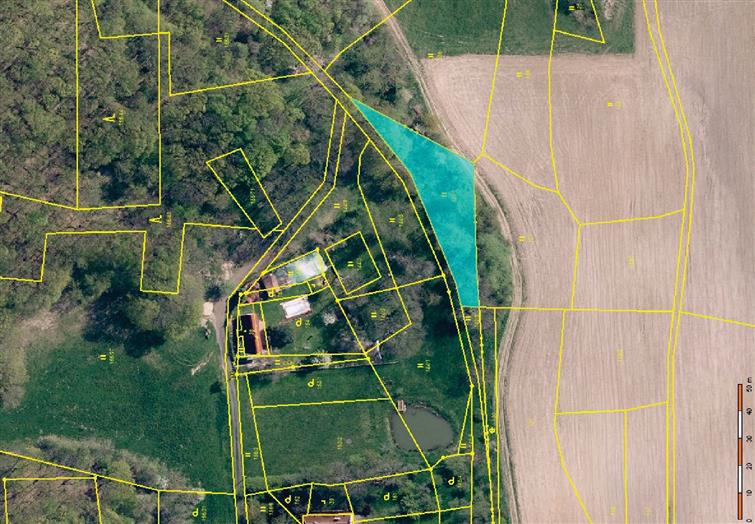 120 EX 10914/20-350 podíl 1/6 pozemku v k.ú. Kotelice, okres Litoměřice
